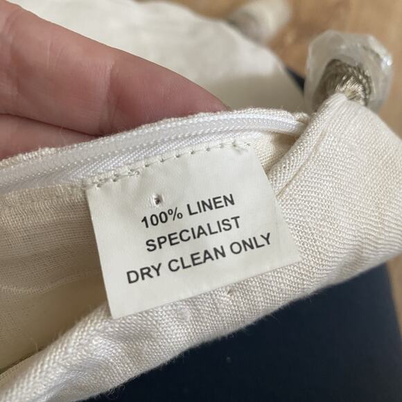 Lili Alessandra 10x10 Imperial Crown Pillow Cover Case Only NWOT Tassel Zardozi - Picture 6 of 7